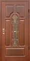 Дверь МДФ с элементами ковки